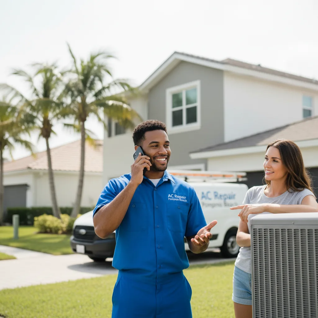 AC Repair Pompano Beach customer support in College Park